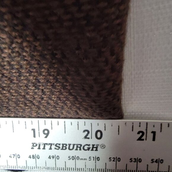 J Jill Womens Sweater Pullover Sz M 3/4 Sleeves Knit Shades Of Brown Autumn Days - Picture 9 of 12